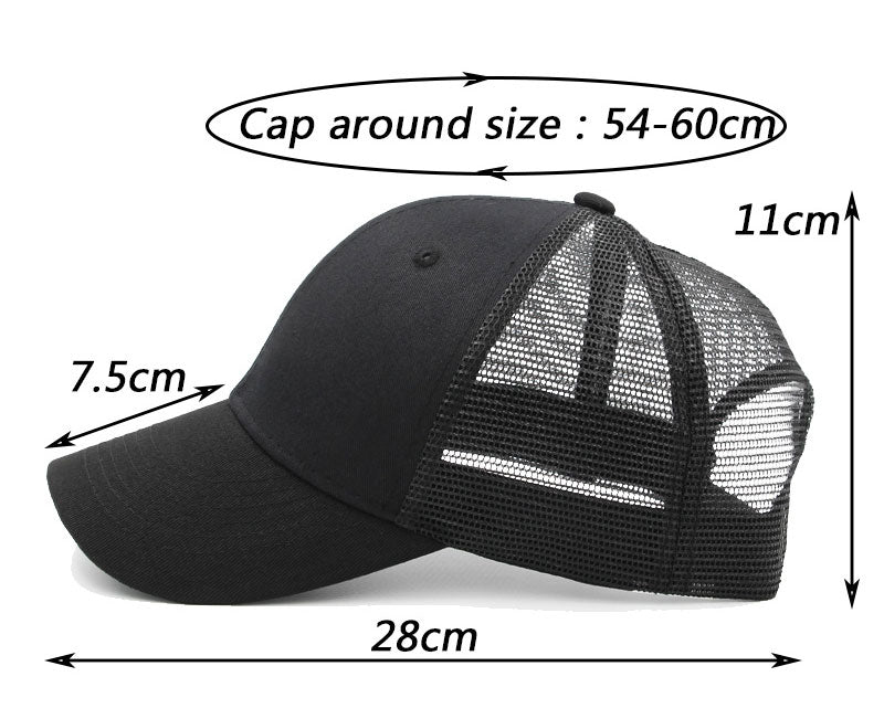 Casual Black Adjustable Baseball Cap 🧢