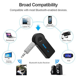 Bluetooth Mini Receiver Adapter 3.5mm - The Geek Apparel